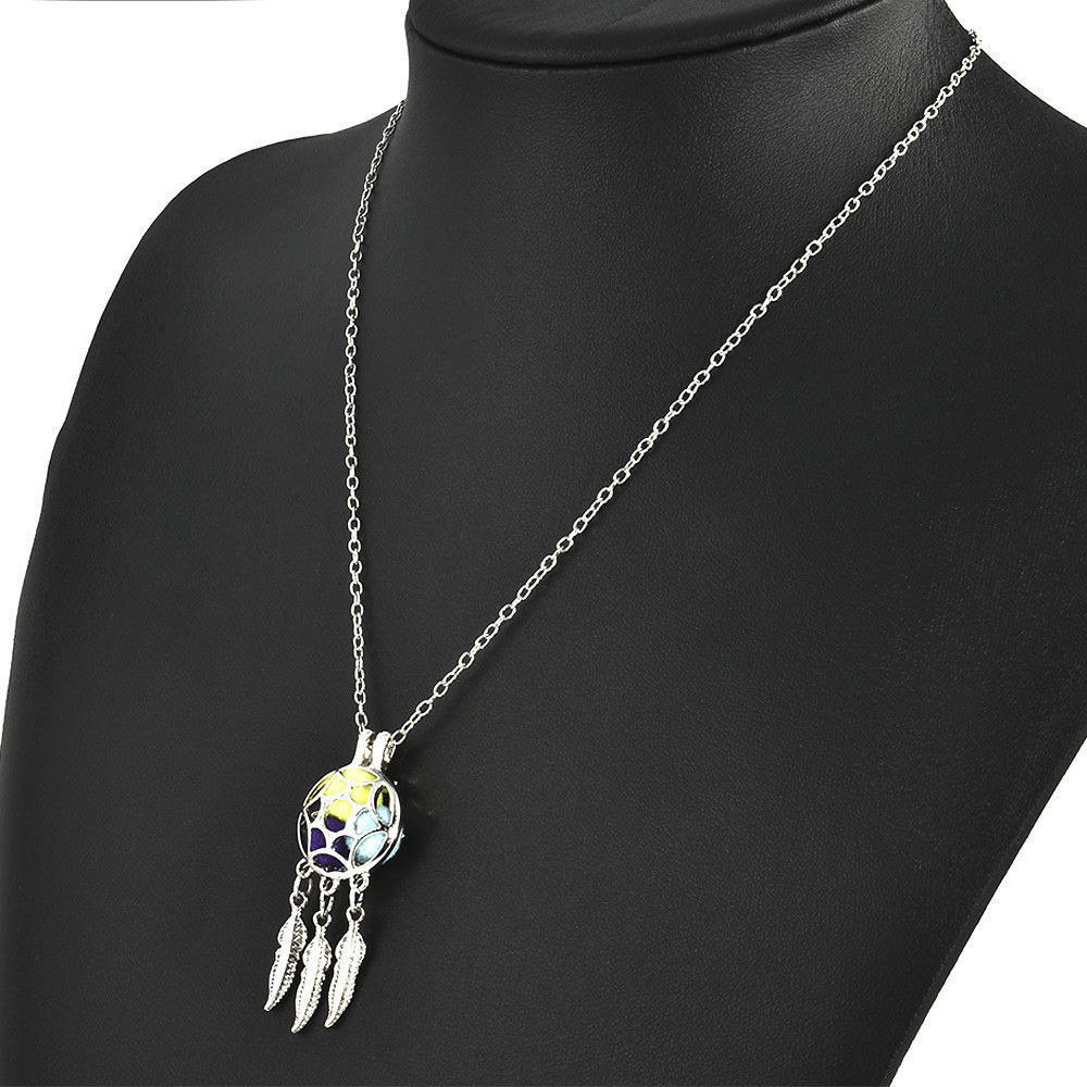 Vintage Dream Catcher Pearl Cage Necklace  Jewelry Making-for Oyster Pearls