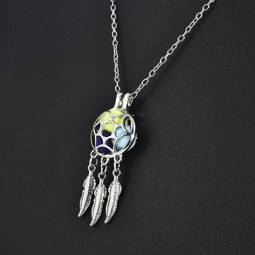 Vintage Dream Catcher Pearl Cage Necklace  Jewelry Making-for Oyster Pearls