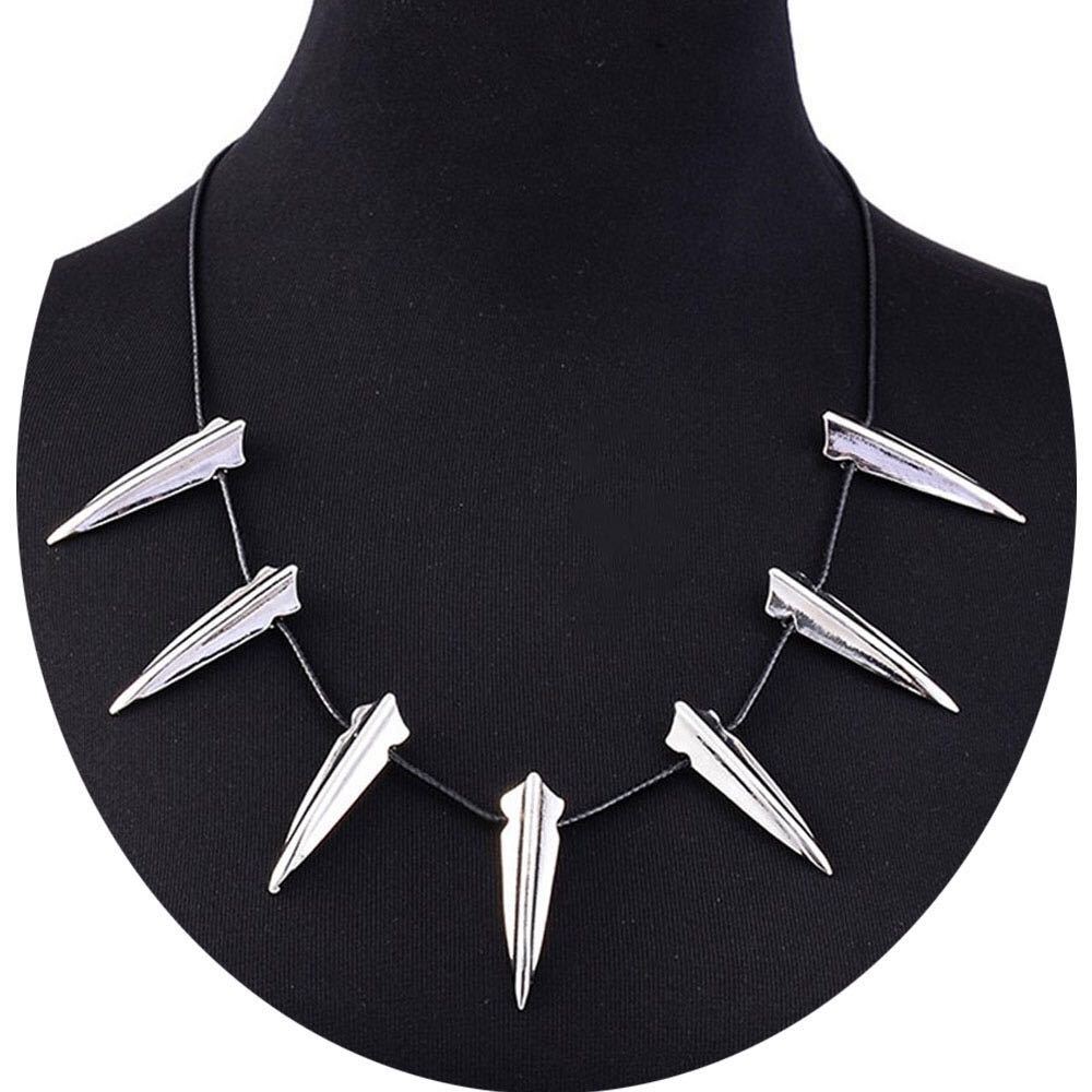 Black Panther Pendant Necklace for Men-Wakanda King T'Challa Pendant