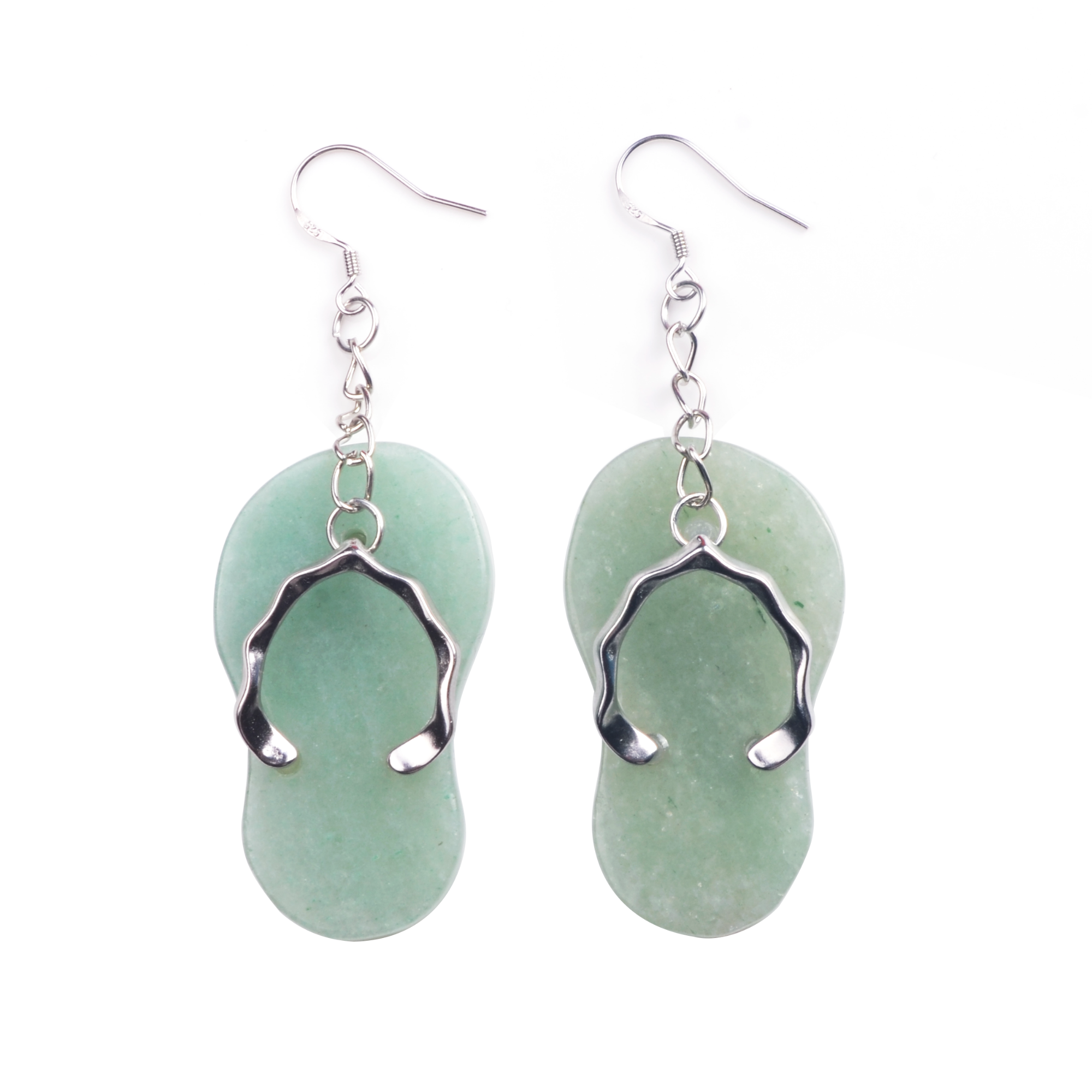 Flip Flop Earrings for Women，Summer Beach Women Rhinestone Vacation Jewelry