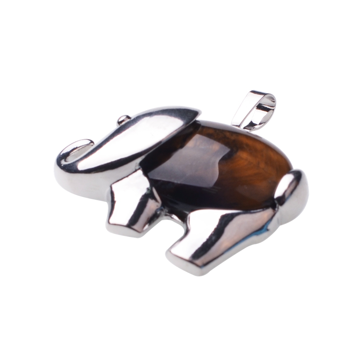 Necklace for Women，Luck Elephant Pendant Adjustable Necklace Jewelry for Women Girls