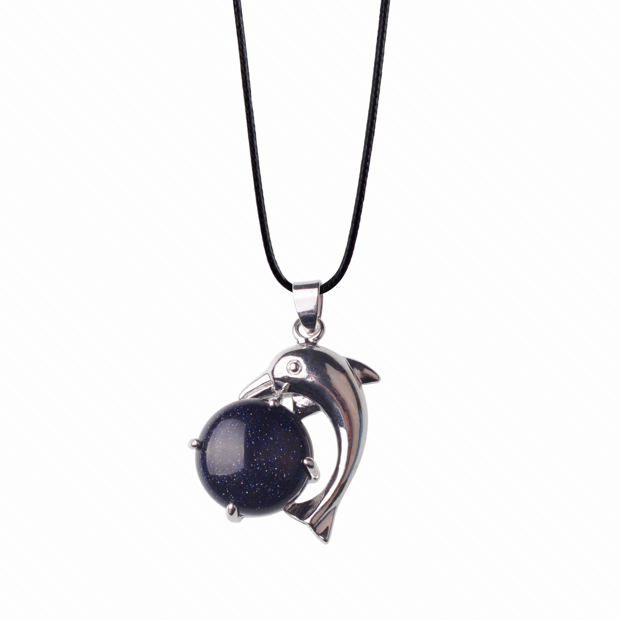 Dolphin Pendant Necklace for Mom Girlfriend Mother Day Birthday Jewelry Gift