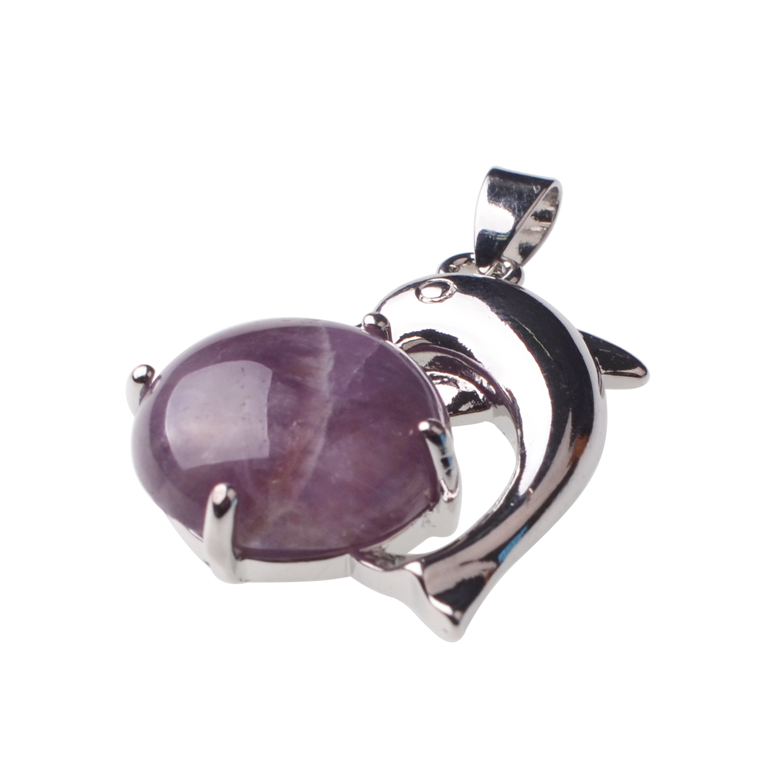 Dolphin Pendant Necklace for Mom Girlfriend Mother Day Birthday Jewelry Gift