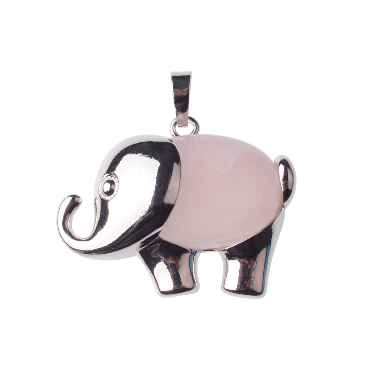 Necklace for Women，Luck Elephant Pendant Adjustable Necklace Jewelry for Women Girls