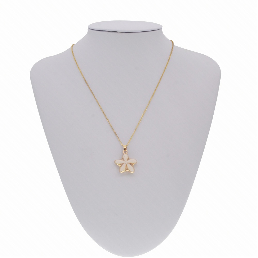 Starfish Pendant,Natural Stone Necklace for Women and Girls