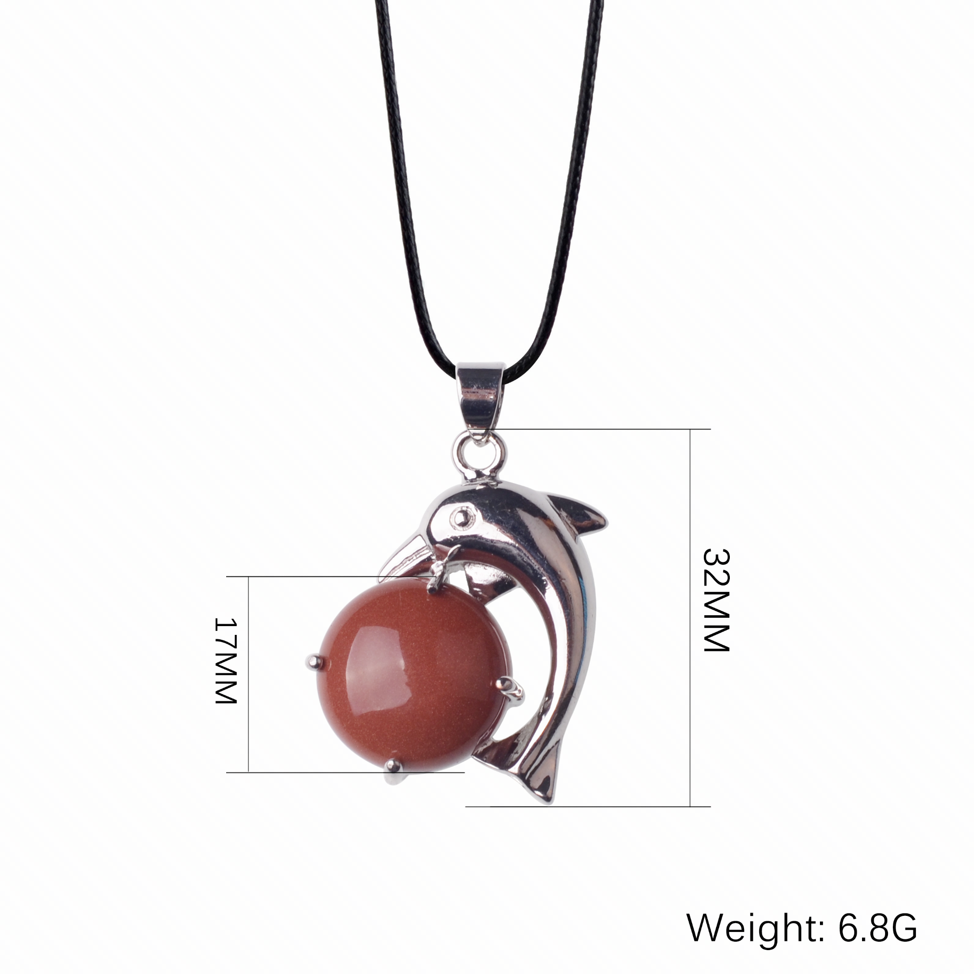Dolphin Pendant Necklace for Mom Girlfriend Mother Day Birthday Jewelry Gift