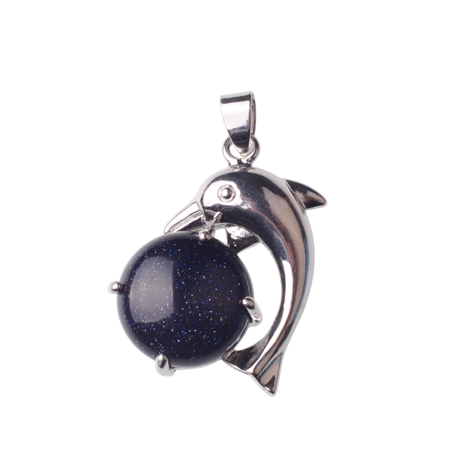 Dolphin Pendant Necklace for Mom Girlfriend Mother Day Birthday Jewelry Gift