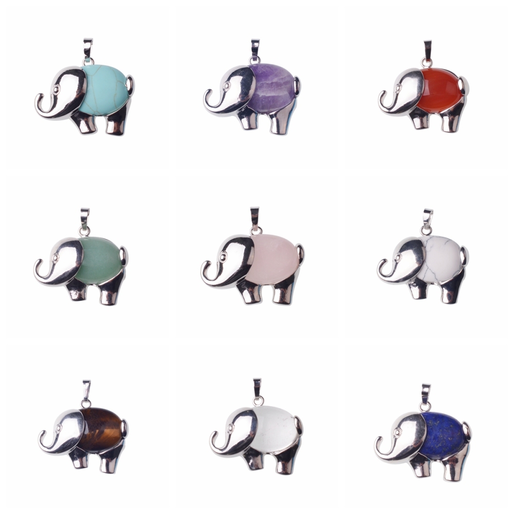 Necklace for Women，Luck Elephant Pendant Adjustable Necklace Jewelry for Women Girls