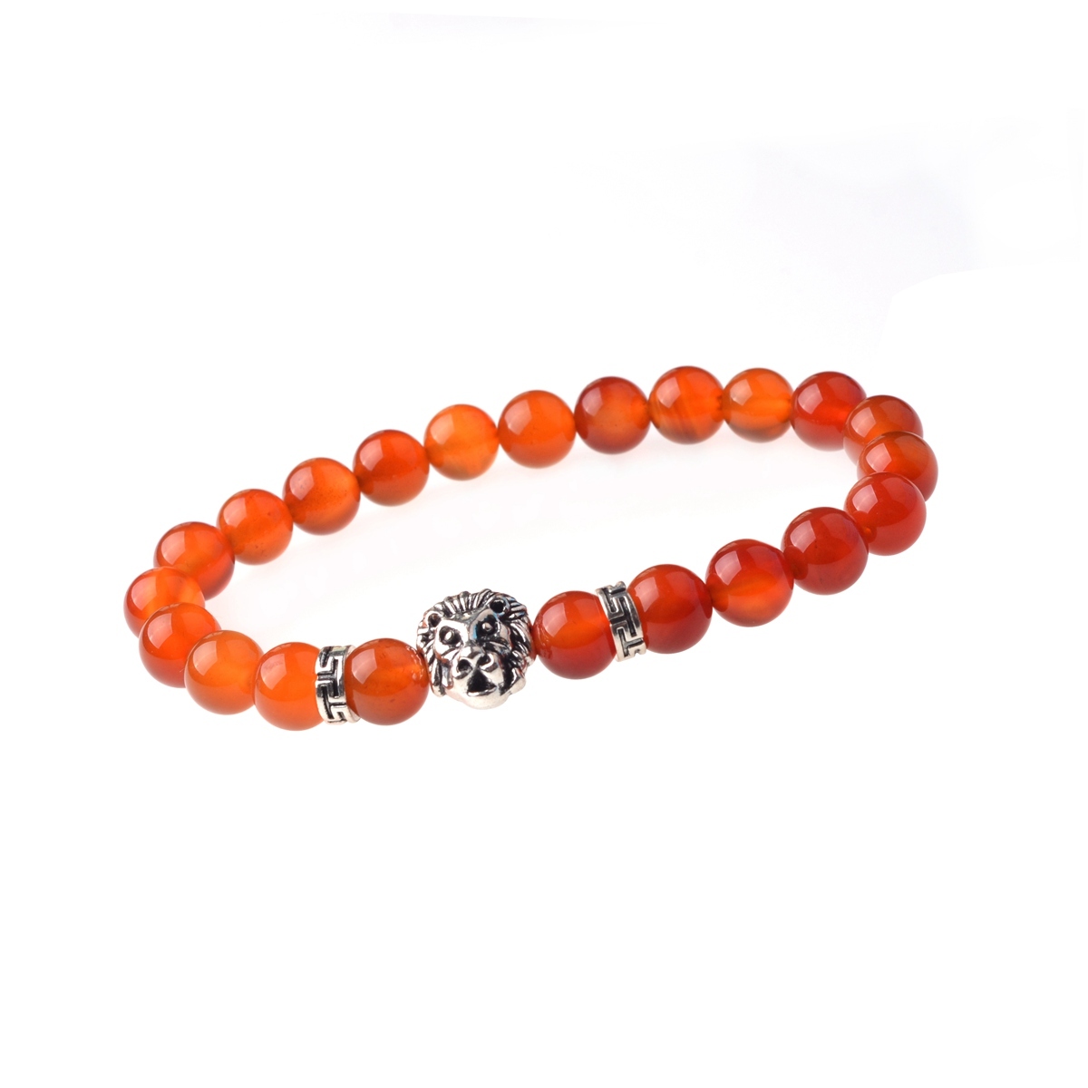 8MM Women Mens Natural Gemstone Healing Power Elastic Stretch Bracelet