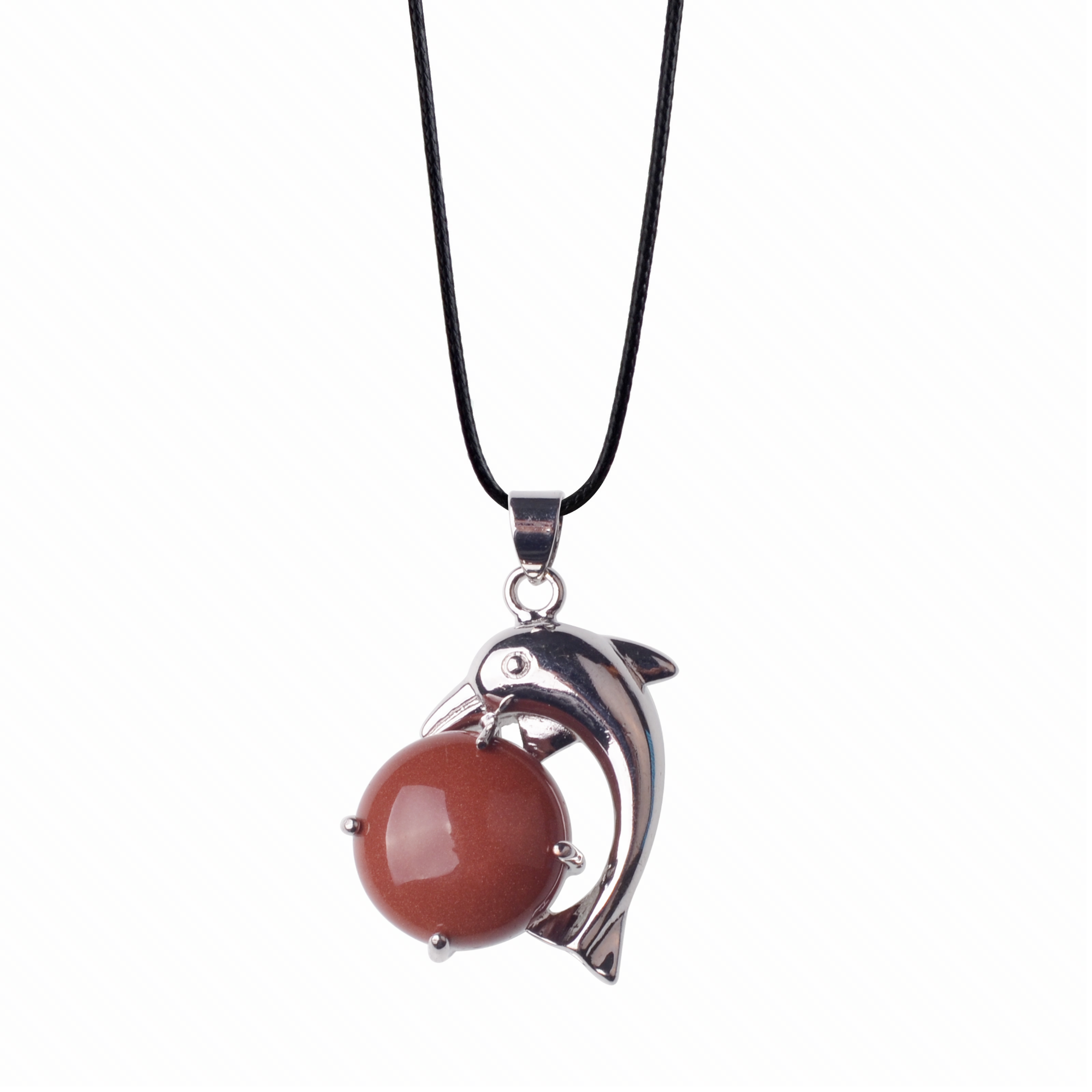 Dolphin Pendant Necklace for Mom Girlfriend Mother Day Birthday Jewelry Gift