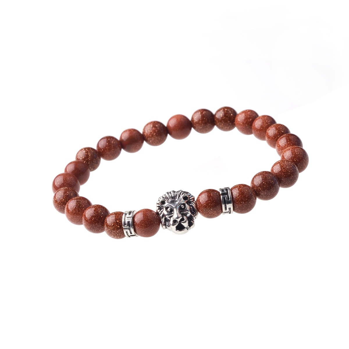 8MM Women Mens Natural Gemstone Healing Power Elastic Stretch Bracelet
