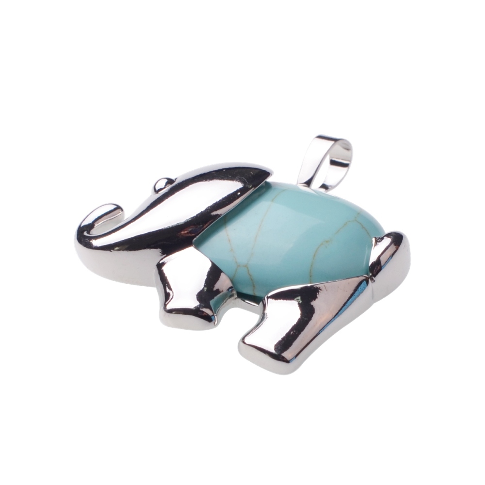 Necklace for Women，Luck Elephant Pendant Adjustable Necklace Jewelry for Women Girls
