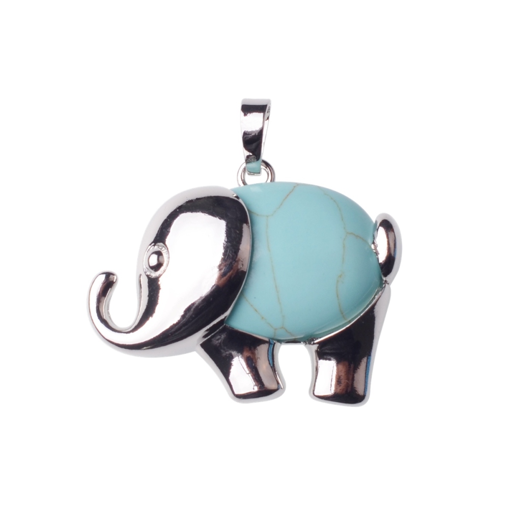 Necklace for Women，Luck Elephant Pendant Adjustable Necklace Jewelry for Women Girls