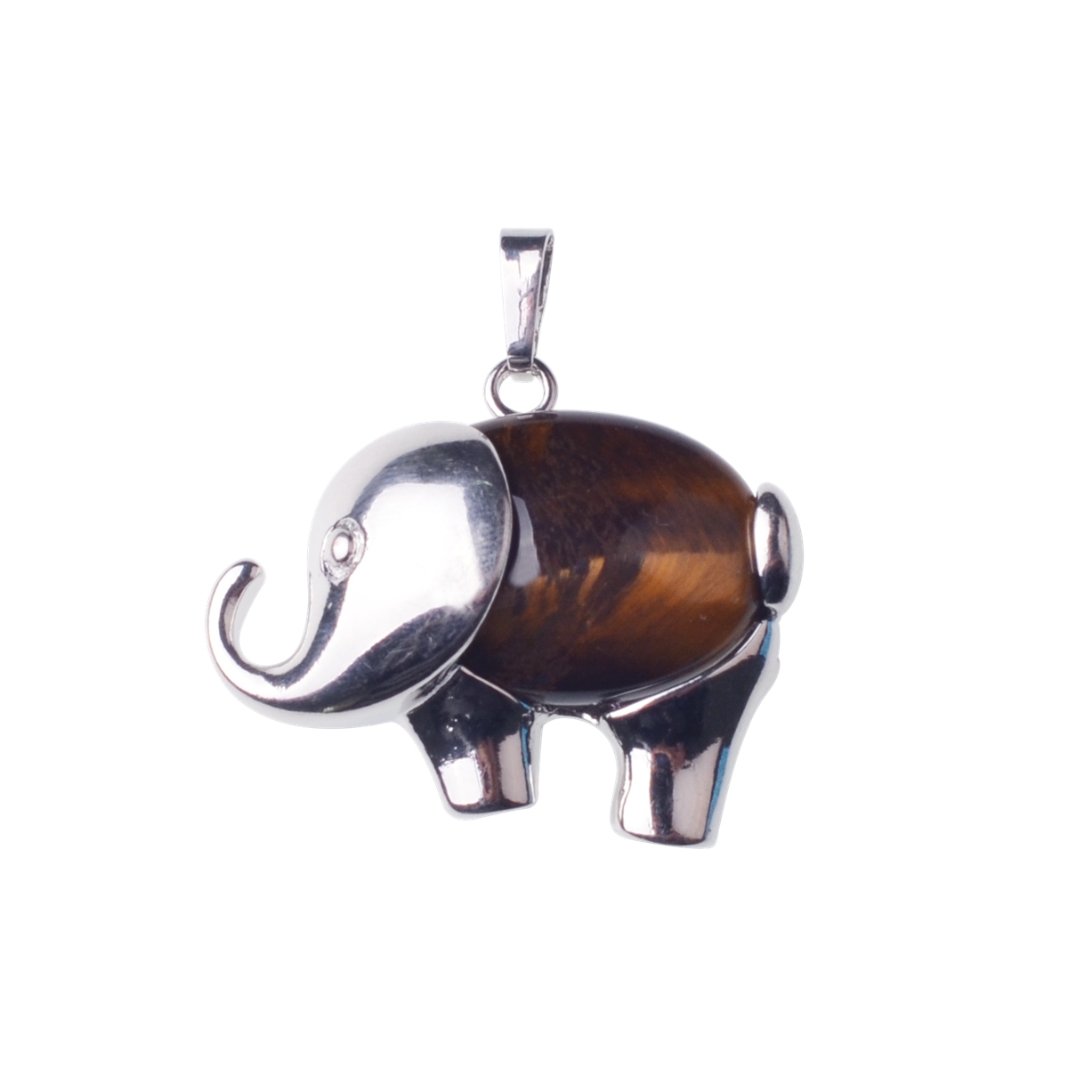 Necklace for Women，Luck Elephant Pendant Adjustable Necklace Jewelry for Women Girls