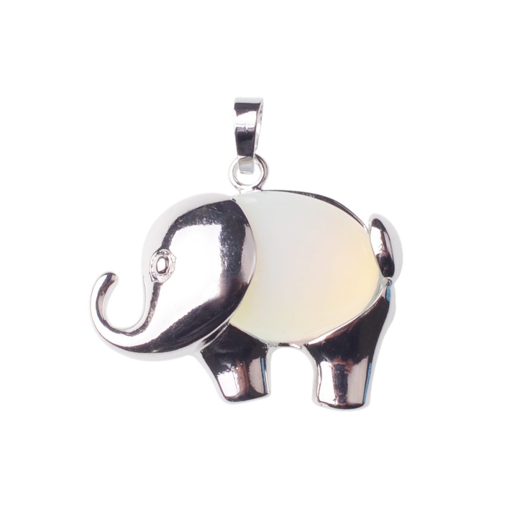 Necklace for Women，Luck Elephant Pendant Adjustable Necklace Jewelry for Women Girls