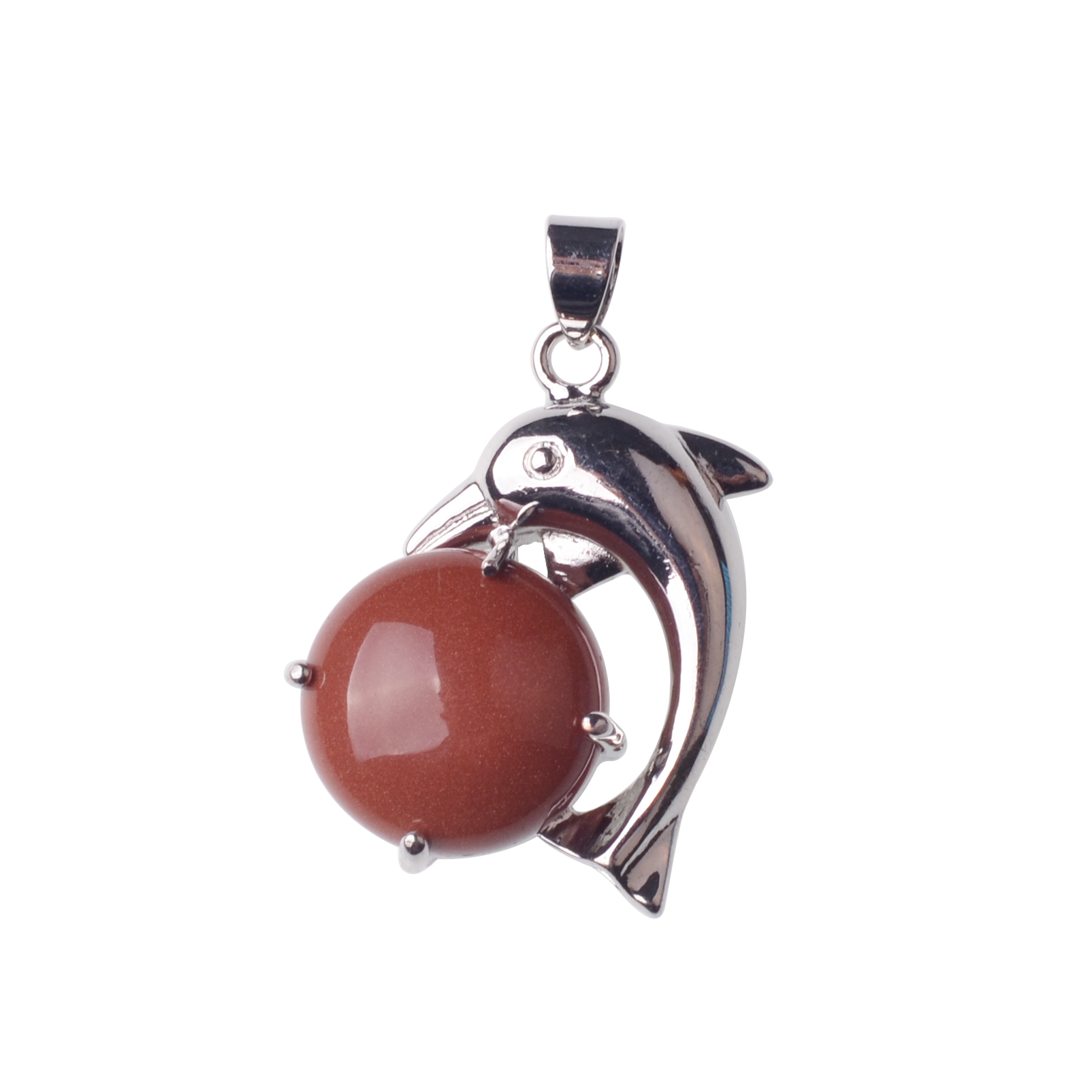 Dolphin Pendant Necklace for Mom Girlfriend Mother Day Birthday Jewelry Gift