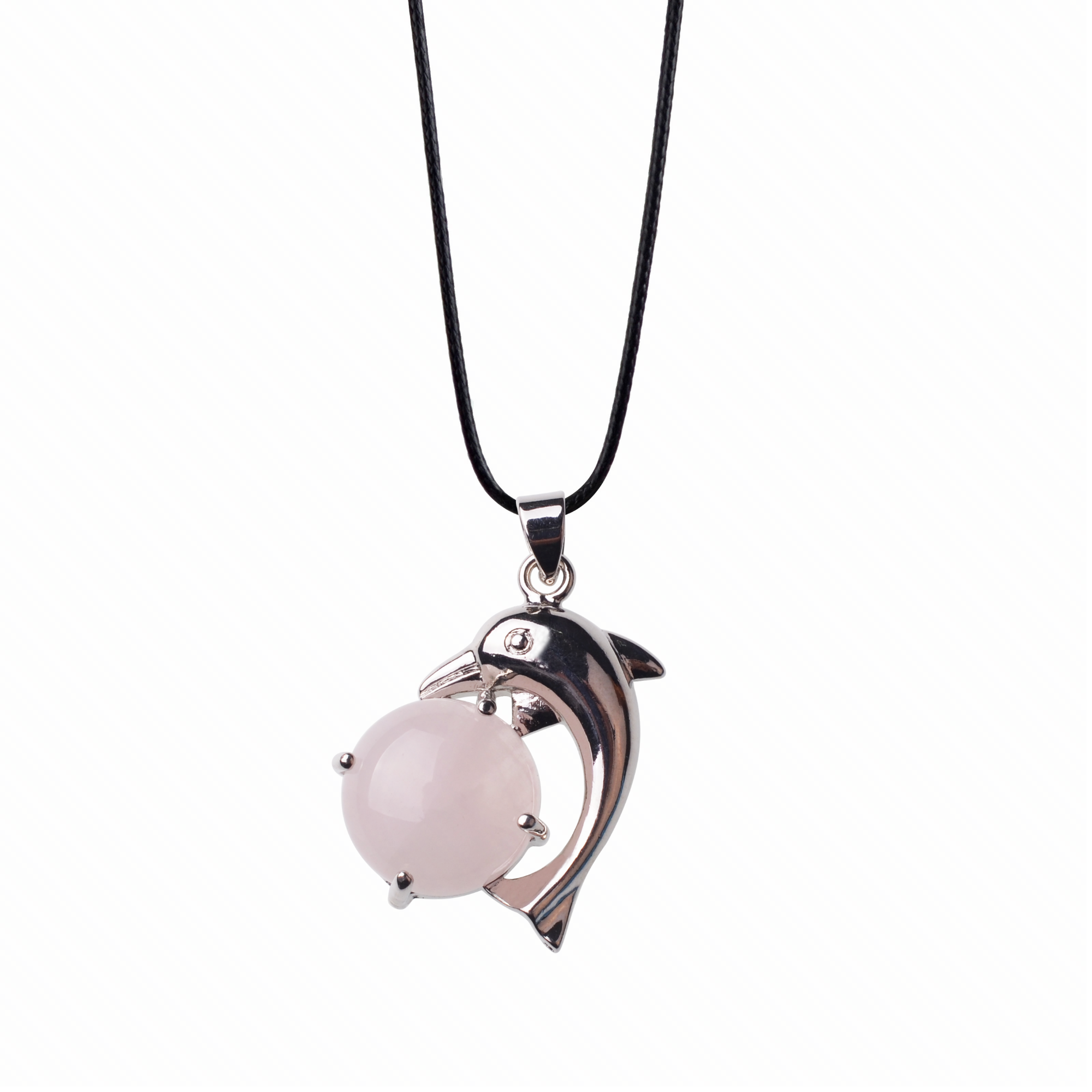 Dolphin Pendant Necklace for Mom Girlfriend Mother Day Birthday Jewelry Gift