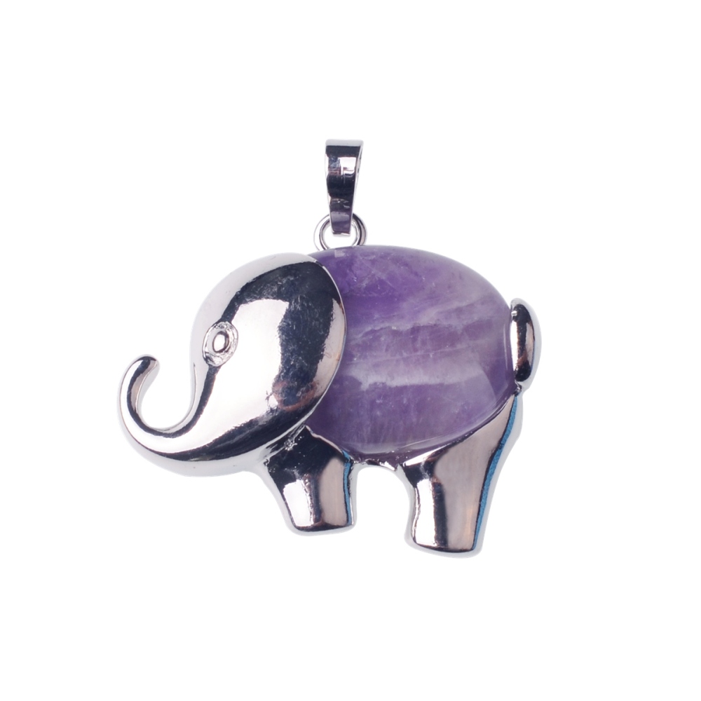 Necklace for Women，Luck Elephant Pendant Adjustable Necklace Jewelry for Women Girls