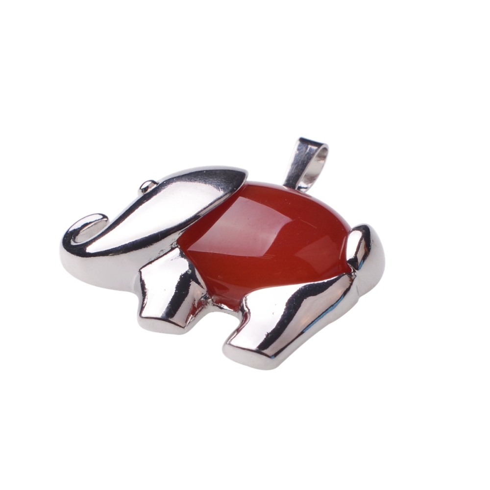 Necklace for Women，Luck Elephant Pendant Adjustable Necklace Jewelry for Women Girls