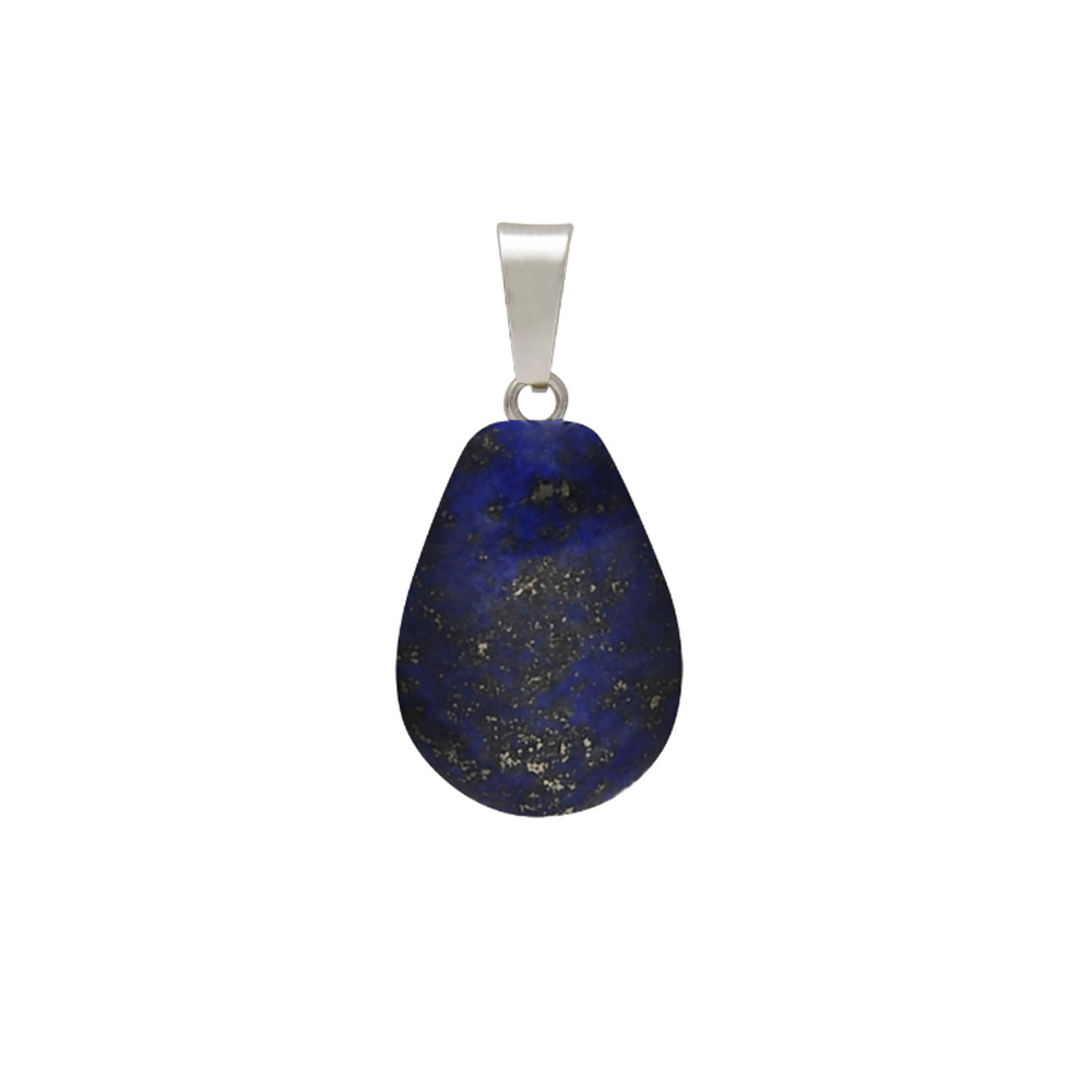30 Colors Waterdrop Shape Natural Gemstone Pendant Necklace Women Round Water Tear Drop Teardrop Crystal Pendants Jewelry