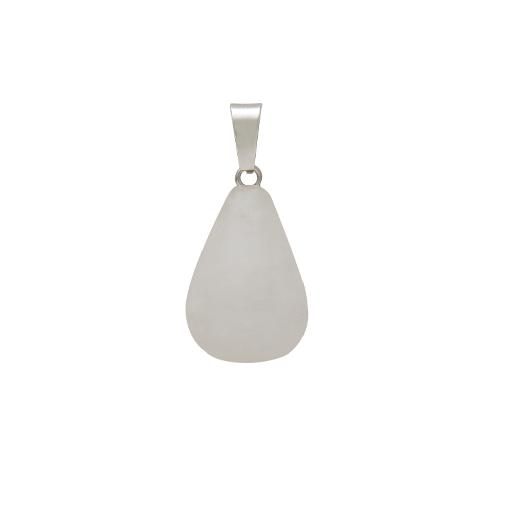 30 Colors Waterdrop Shape Natural Gemstone Pendant Necklace Women Round Water Tear Drop Teardrop Crystal Pendants Jewelry