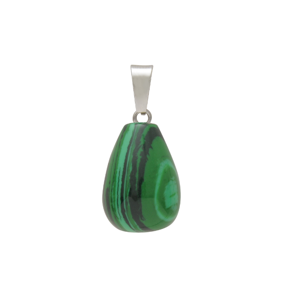 30 Colors Waterdrop Shape Natural Gemstone Pendant Necklace Women Round Water Tear Drop Teardrop Crystal Pendants Jewelry