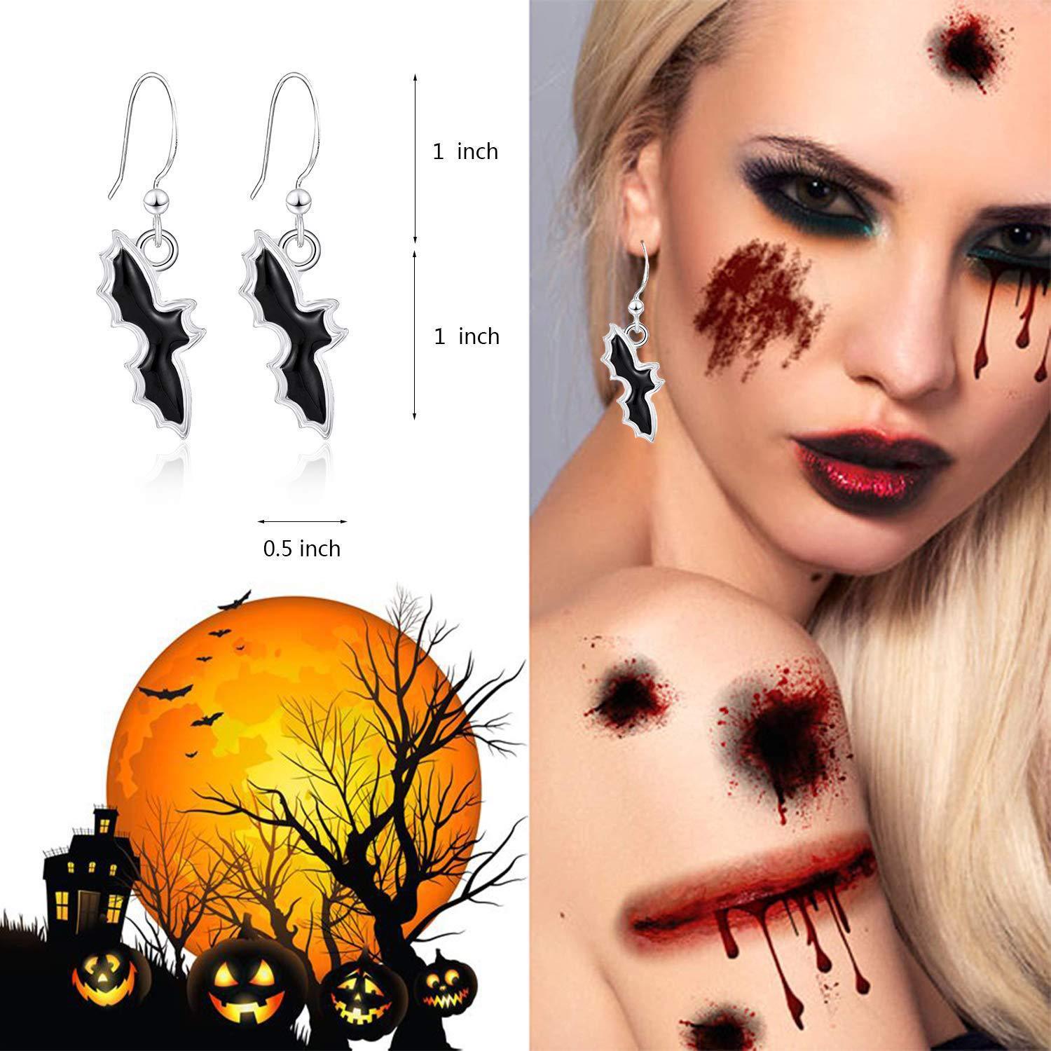11 Color Garden Halloween Theme Halloween Earrings Jewelry Set Gifts for Women Girls.