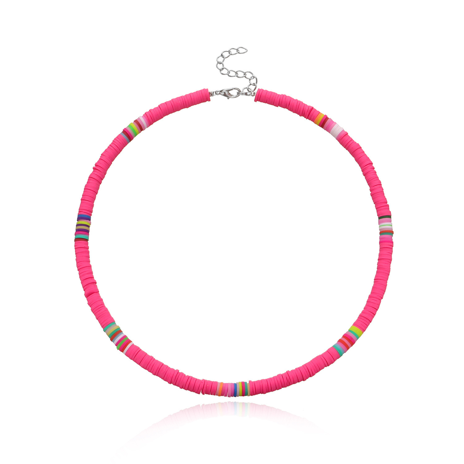 Boho Surfer Beaded Choker Necklace for Holiday Women Girls