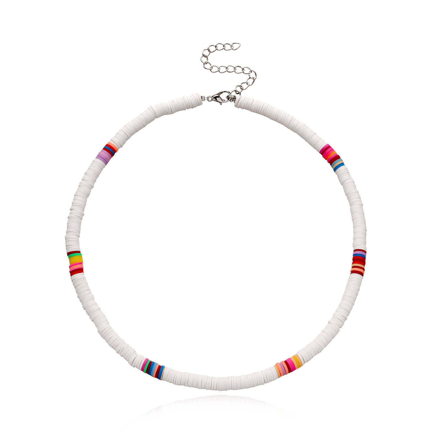 Boho Surfer Beaded Choker Necklace for Holiday Women Girls