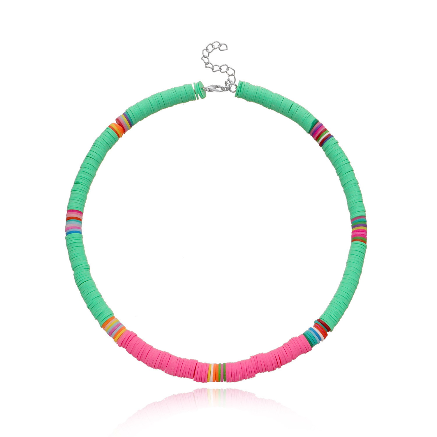 Boho Surfer Beaded Choker Necklace for Holiday Women Girls