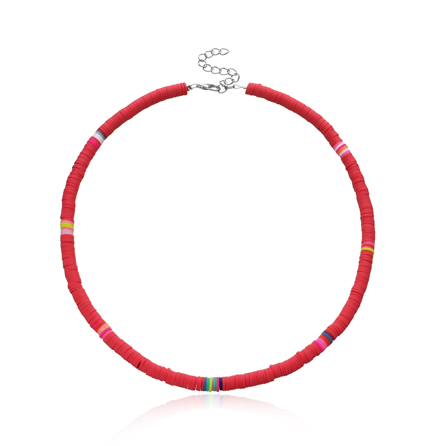Boho Surfer Beaded Choker Necklace for Holiday Women Girls