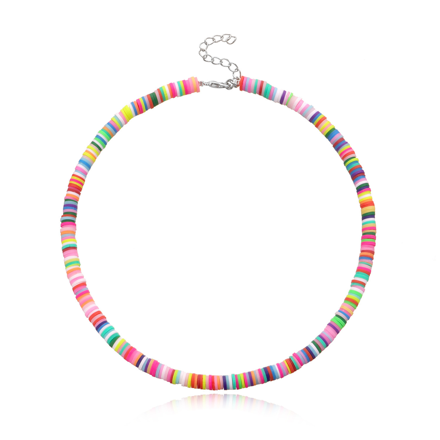 Boho Surfer Beaded Choker Necklace for Holiday Women Girls