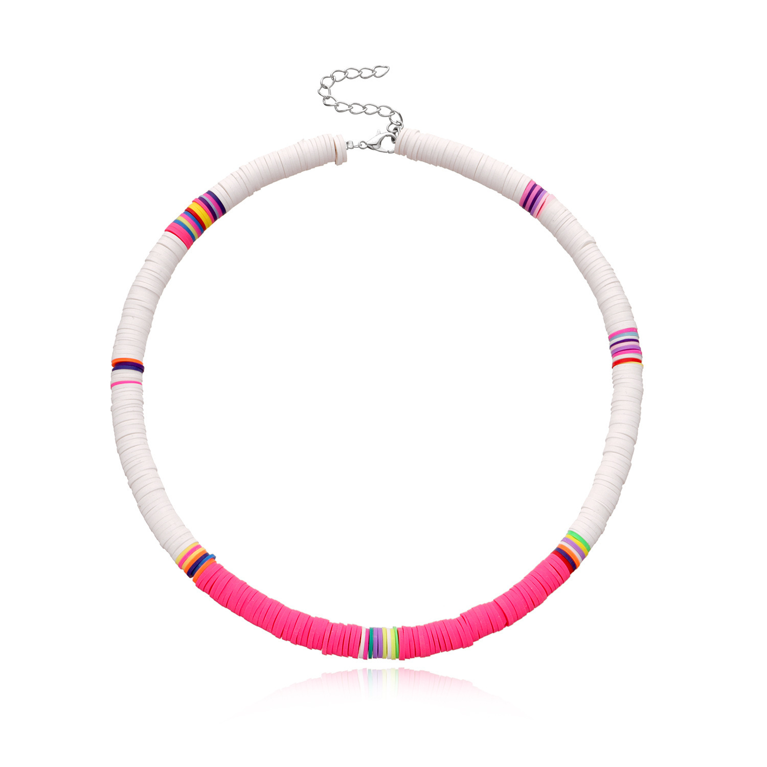 Boho Surfer Beaded Choker Necklace for Holiday Women Girls
