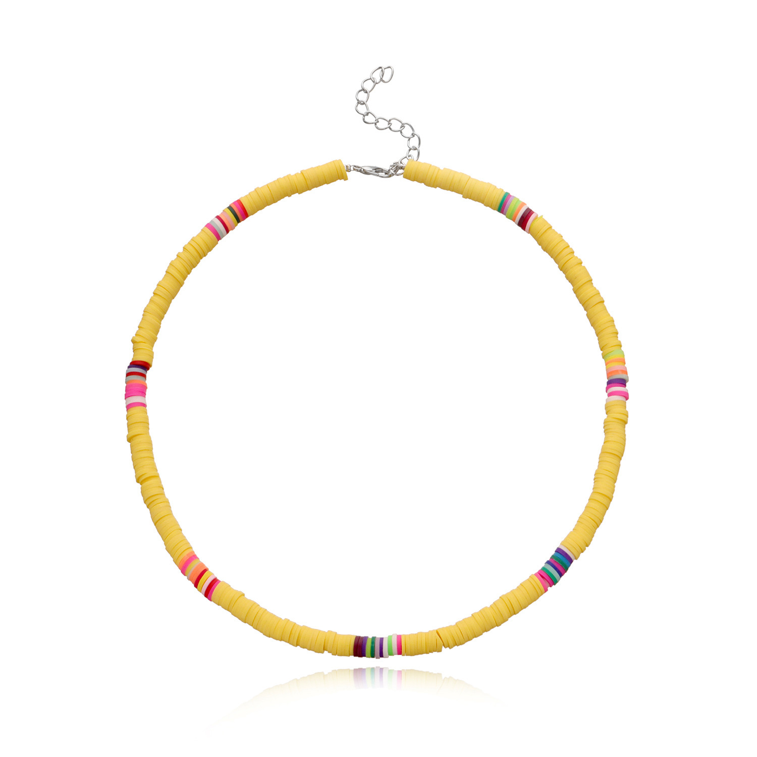 Boho Surfer Beaded Choker Necklace for Holiday Women Girls