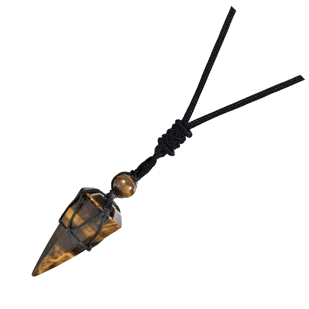 Natural Crystal Quartz Pendant Necklace Double Point Faceted Cut Healing Stone Jewelry for women Men