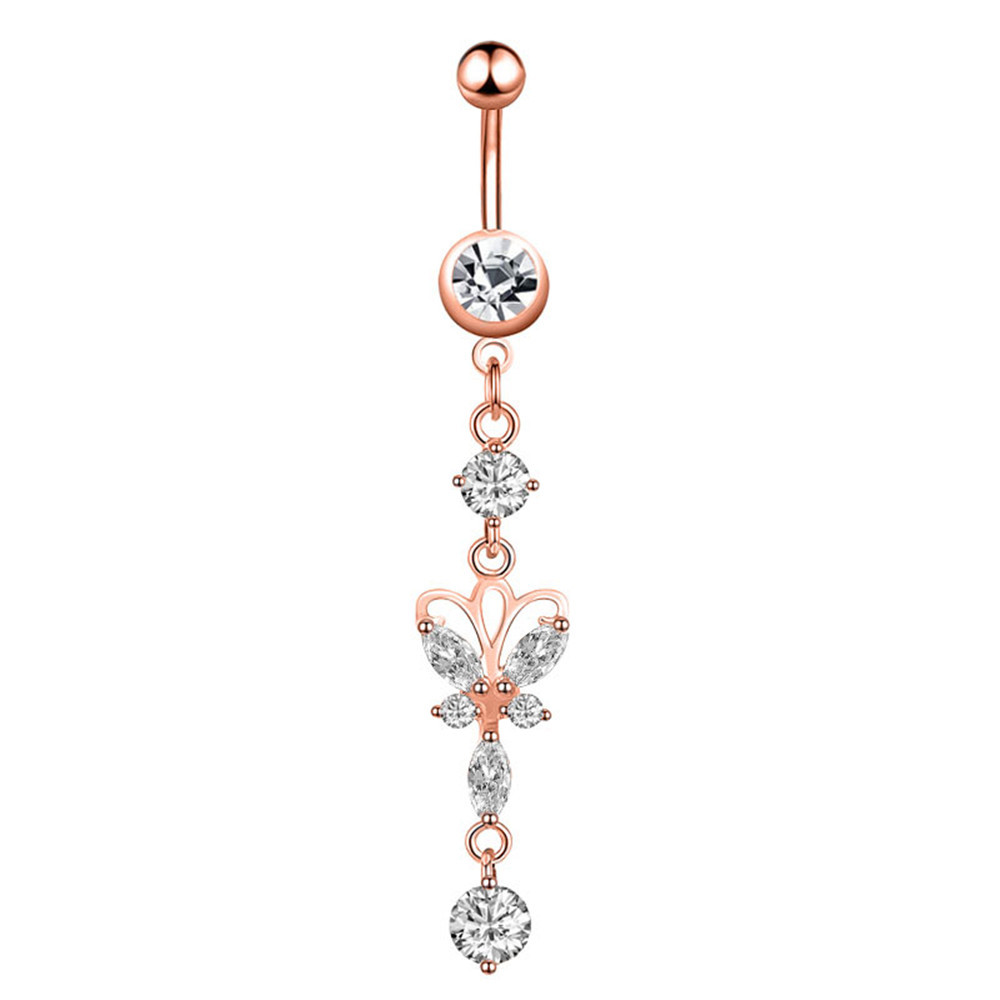 Belly Button Rings Belly Bar Navel Piercings Surgical Stainless Steel Rings for Women Jewelry