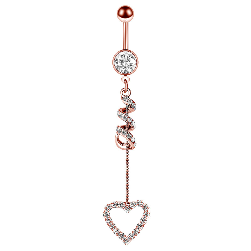 Belly Button Rings Belly Bar Navel Piercings Surgical Stainless Steel Rings for Women Jewelry