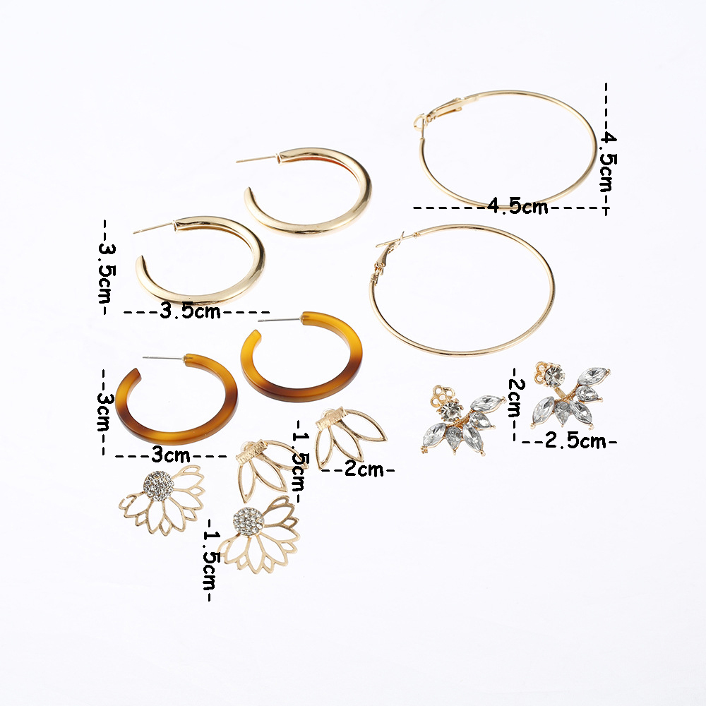 Women's Earring Set Stud Earring for girl SE9161