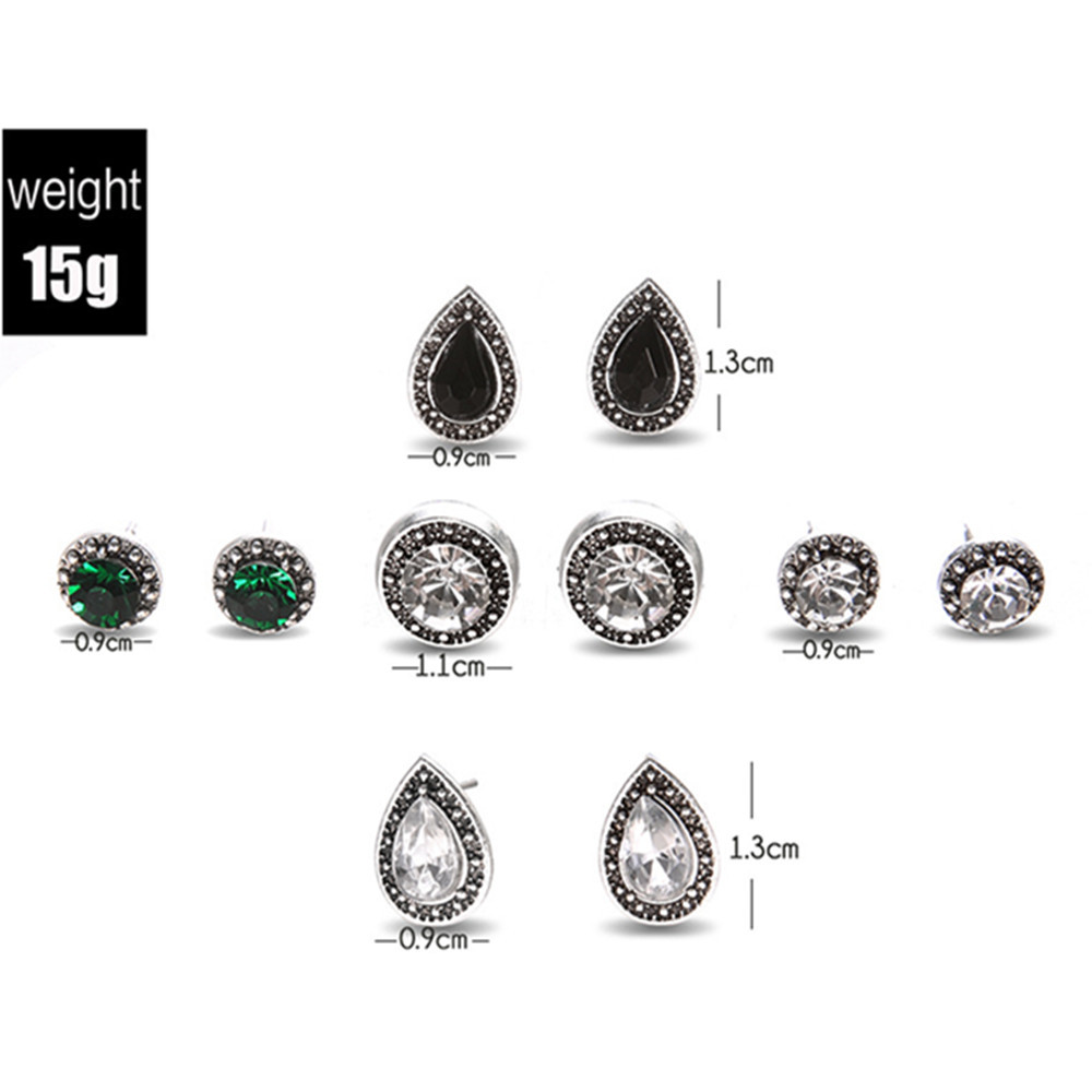 Women's Earring Set  Stud Chakra Charms Healing Yoga Earring for Girl friend Gift Party