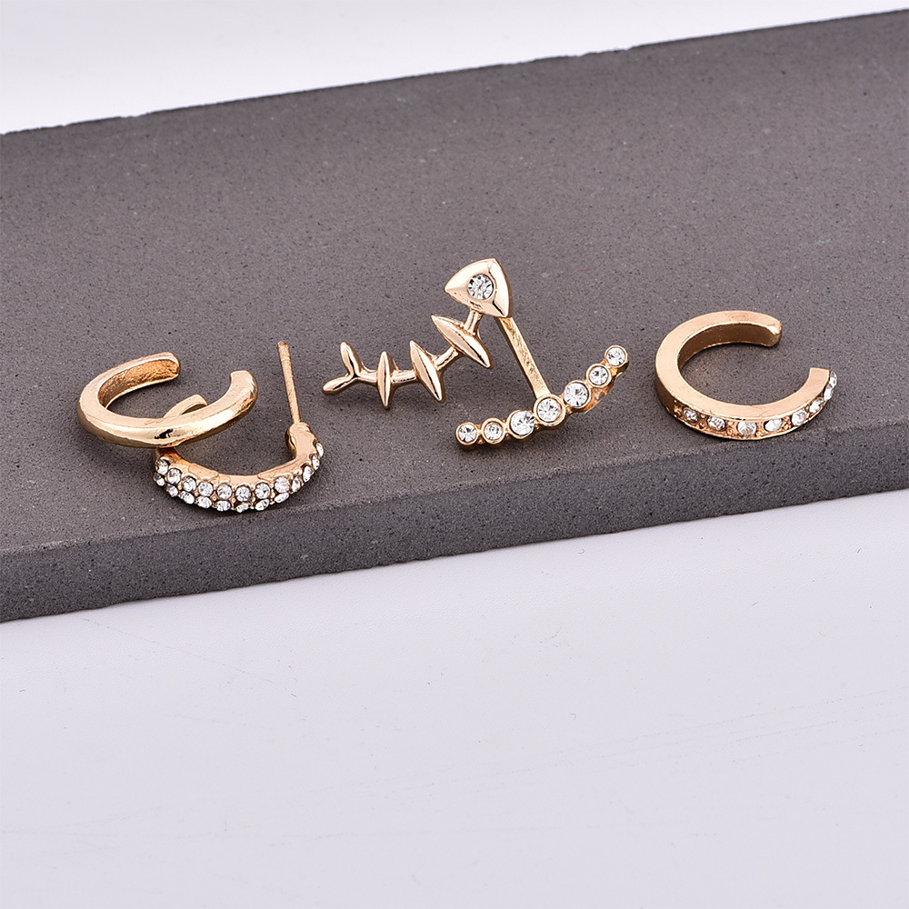 6 Pairs Women's Earring Set Stud Earring for girl SE9411