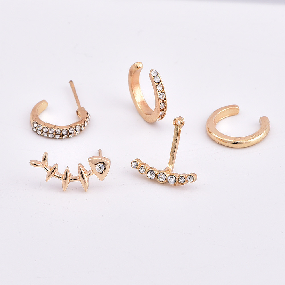 6 Pairs Women's Earring Set Stud Earring for girl SE9411
