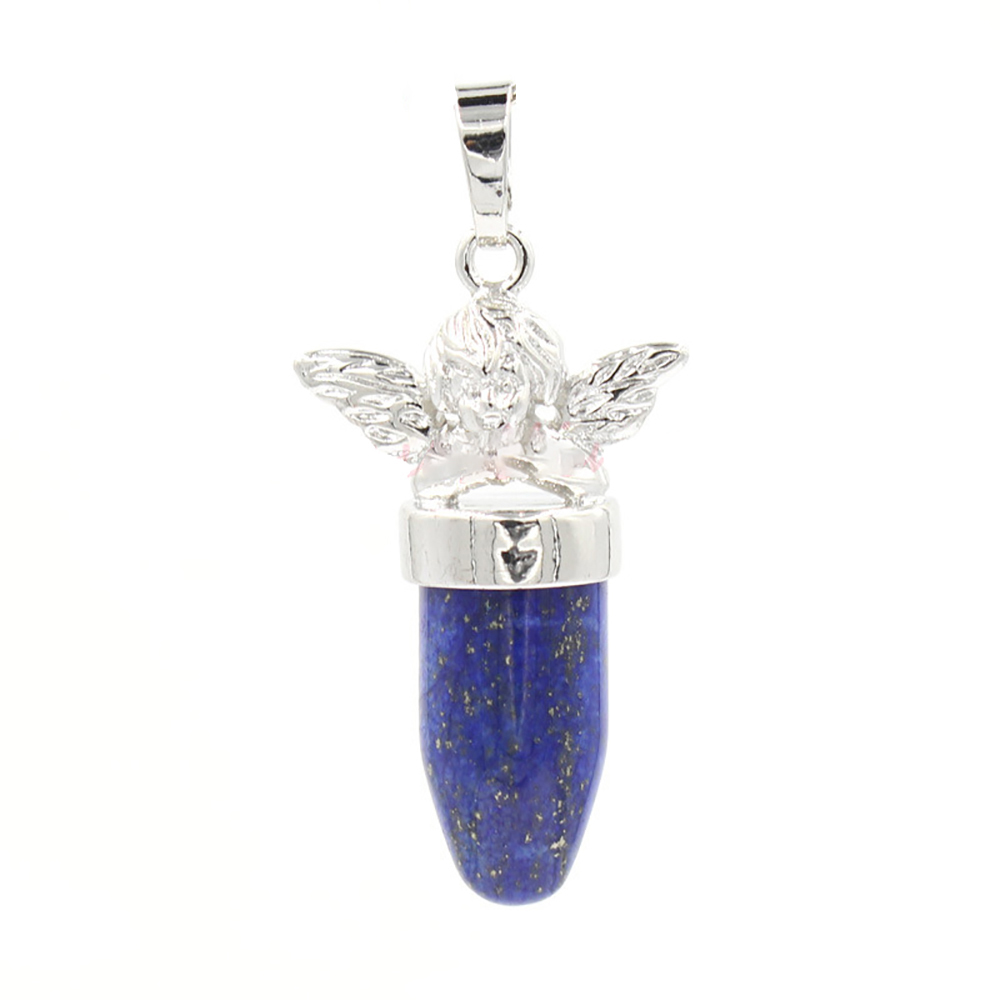 Bullet Pendant Silver Alloy Feminine Charm Small Jewelry Birthday Gift for Women Men Girl Boy
