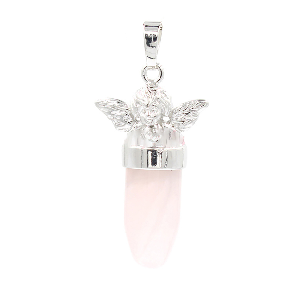 Bullet Pendant Silver Alloy Feminine Charm Small Jewelry Birthday Gift for Women Men Girl Boy