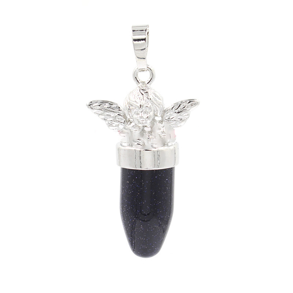Bullet Pendant Silver Alloy Feminine Charm Small Jewelry Birthday Gift for Women Men Girl Boy