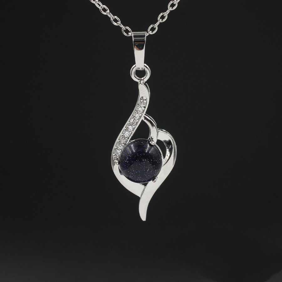 Natural Stone Letter N Pendant Necklace Chakra Cure Heart Jewelry Birthday Gifts for Her/Mum/Wife/Bestfriend