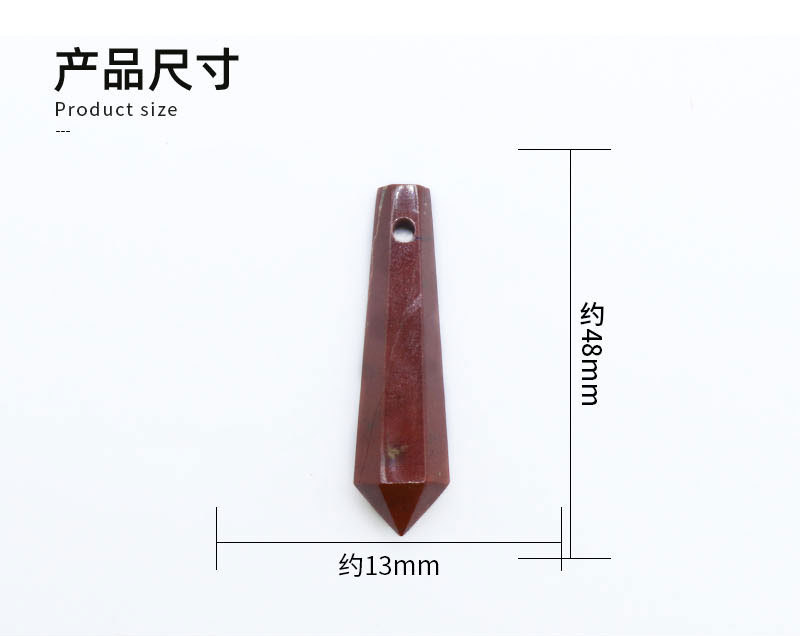 Facet Natural Healing Crystal Stone Necklace Gemstone Point Necklaces Reiki Quartz Jewelry for Women