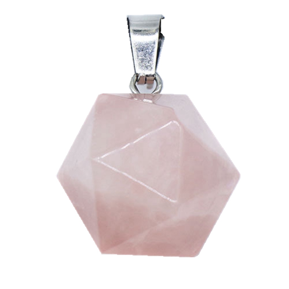 Natural Facet Gemstone Healing Crystal Stone  Pendant Necklace Jewelry for Women
