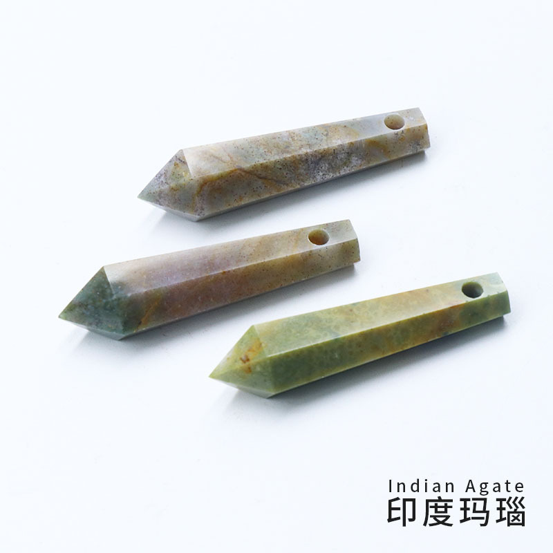 Facet Natural Healing Crystal Stone Necklace Gemstone Point Necklaces Reiki Quartz Jewelry for Women