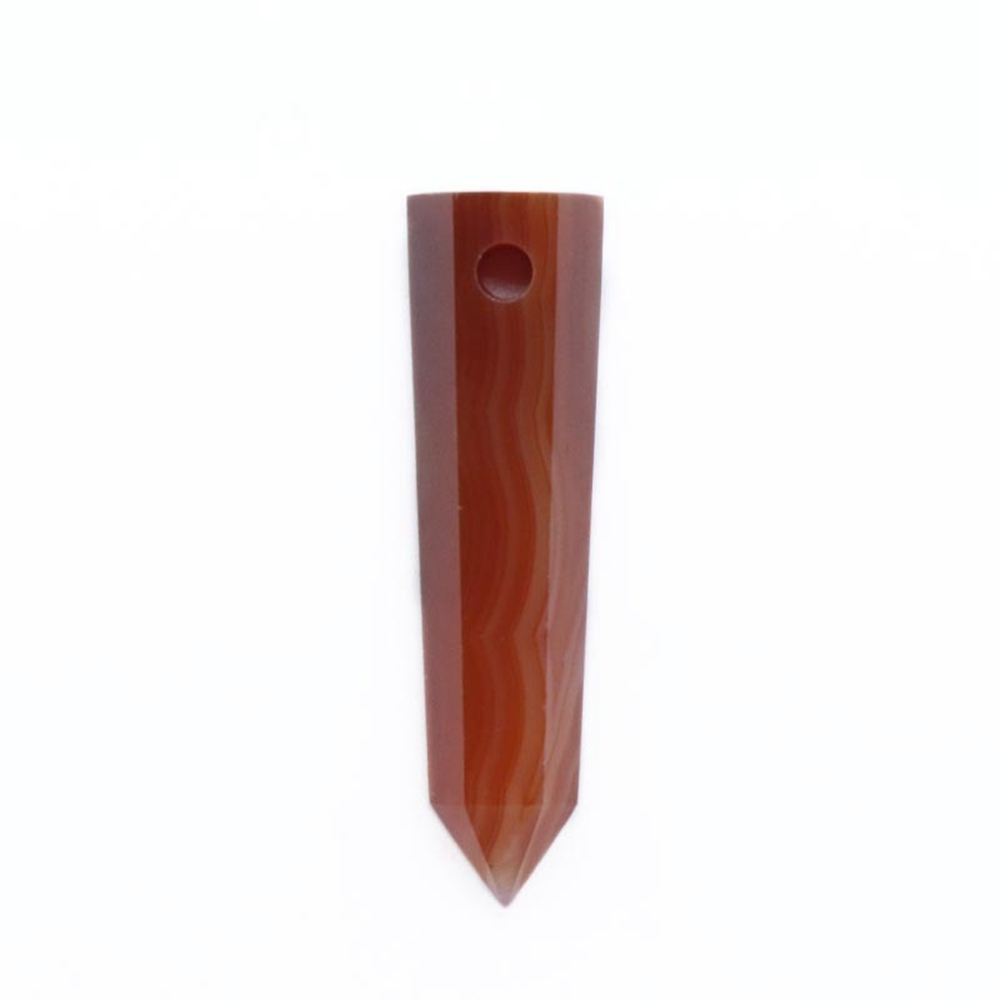 Natural Healing Bullet Crystal Stone Point Pendant Necklace Gemstone Point Necklaces Reiki Quartz Jewelry for Women