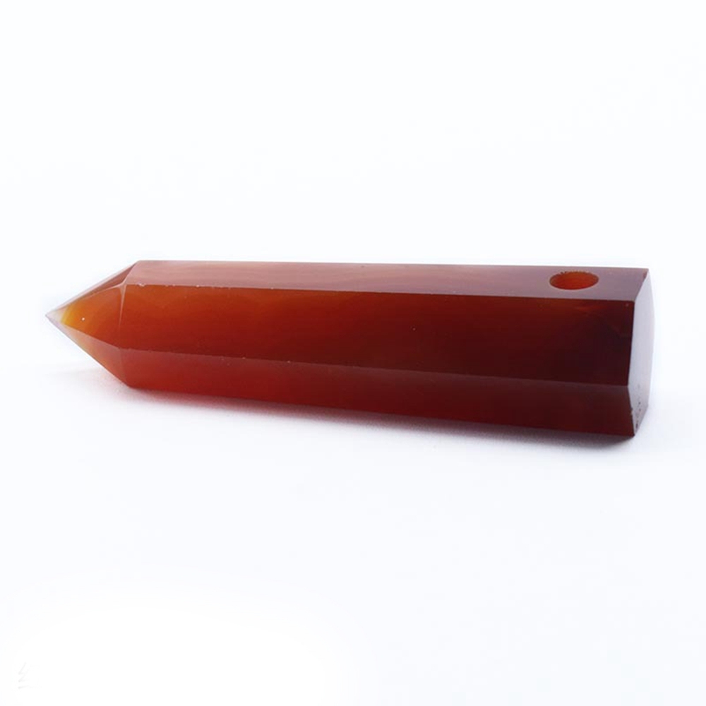Natural Healing Bullet Crystal Stone Point Pendant Necklace Gemstone Point Necklaces Reiki Quartz Jewelry for Women